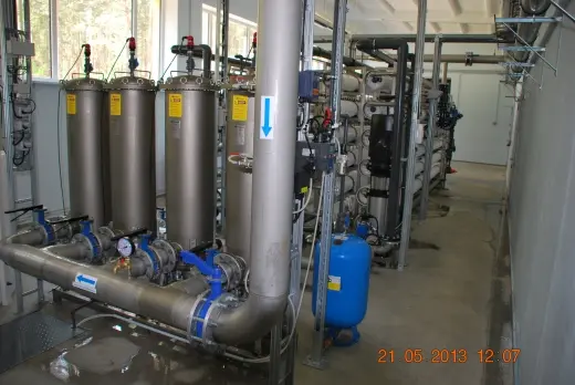 Pabeigti ūdens sagatavošanas ietaišu uzlabošanas darbi 10 Jaundubultu nonofiltracija USI