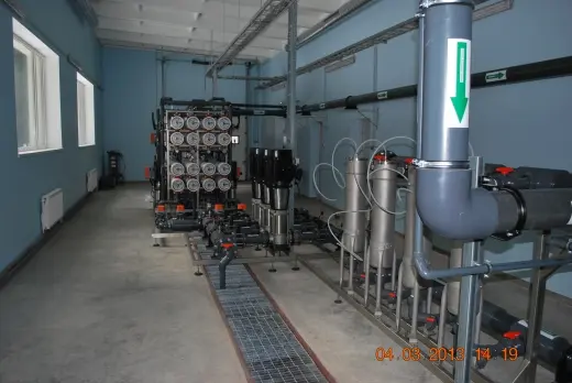 Pabeigti ūdens sagatavošanas ietaišu uzlabošanas darbi 11 Nanofiltracija Dzintaru USI 2